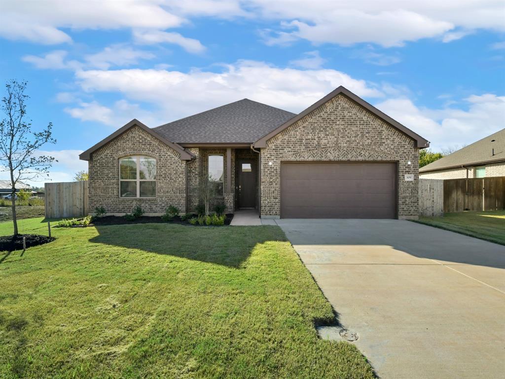 BUILDER CLOSE OUT! LAST 2 HOMES REMAINING! New Construction Country Style Home with Upgrades with Greenbelt Views Welcome home to this beautifully designed all-brick residence in Valley View, Texas! This property backs up to a peaceful field and greenbelt area, offering privacy and serene country views. Inside, you’ll find an open, spacious floor plan filled with upgrades throughout, including granite countertops, LED lighting, and an abundance of cabinetry for storage. The kitchen features tons of cabinet space and a large walk-in pantry, perfect for the organized cook. A unique IT tech-niche study center with built-in cabinets and granite countertop provides the ideal setup for working or studying from home. The primary suite is a luxurious retreat featuring a large soaking tub, separate walk-in shower, dual vanities, and a huge walk-in closet. The split-bedroom layout ensures privacy for family or guests. Enjoy peaceful evenings on the covered back porch overlooking your private backyard and open field—perfect for entertaining or relaxing after a long day. An oversized garage easily fits trucks or extra storage. This home blends modern upgrades with timeless country charm in the heart of Valley View, Texas—a true gem you won’t want to miss!