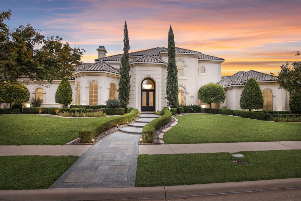 Gorgeous Steve Roberts home in desirable guard gated Starwood with lushly landscaped yard. Large private backyard paradise with outdoor kitchen great for entertaining, a full sport court, sparkling pool, spa, water fall and fire bowls. Enter the home to the grand foyer with elegant formal living and dining. The Chef inspired kitchen opens to large family room, which features a fireplace, and a wall of windows with views of the backyard oasis. Large Master suite with siting area, fireplace, and deluxe bath with his and her vanities and walk in closet. Guest bedroom down. The stately study features a wall of beautiful built-ins and French doors.  Upstairs you will find a spacious game room, media and four additional bedrooms with two jack-n-jill baths.  This one won’t last long! House is hard coat stucco.