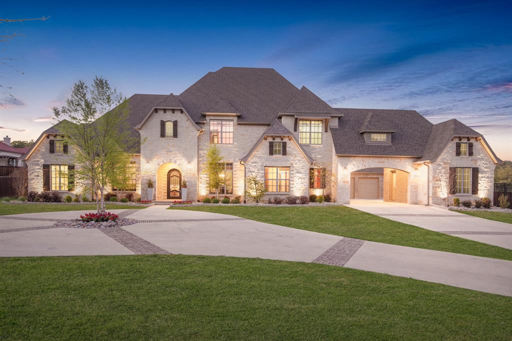 Gorgeous gated estate home with fantastic floor plan on nearly one acre. Open & spacious living areas feature vaulted & beamed ceilings, Restoration Hardware lighting and plenty of space to enjoy! The gourmet kitchen features a large island, upgraded appliances, extended cabinetry and built-in refrigerator. Hardwood floors add to the elegance throughout the first floor including the media room, study, and master bedroom. The master retreat offers a spacious bedroom & luxurious bath with oversized walk in closets. Welcome guests to the private guest suite on the first floor with a separate entrance. Entertain upstairs with an oversized living area complete with built in desks, game room overlooking the back yard and three separated bedrooms. Escape to the inviting backyard oasis including an oversized pool, landscaped sitting area, built in grill and oversized yard. Nothing has been left to chance with multiple French drains, low E windows, tankless water heaters, and foam insulation.