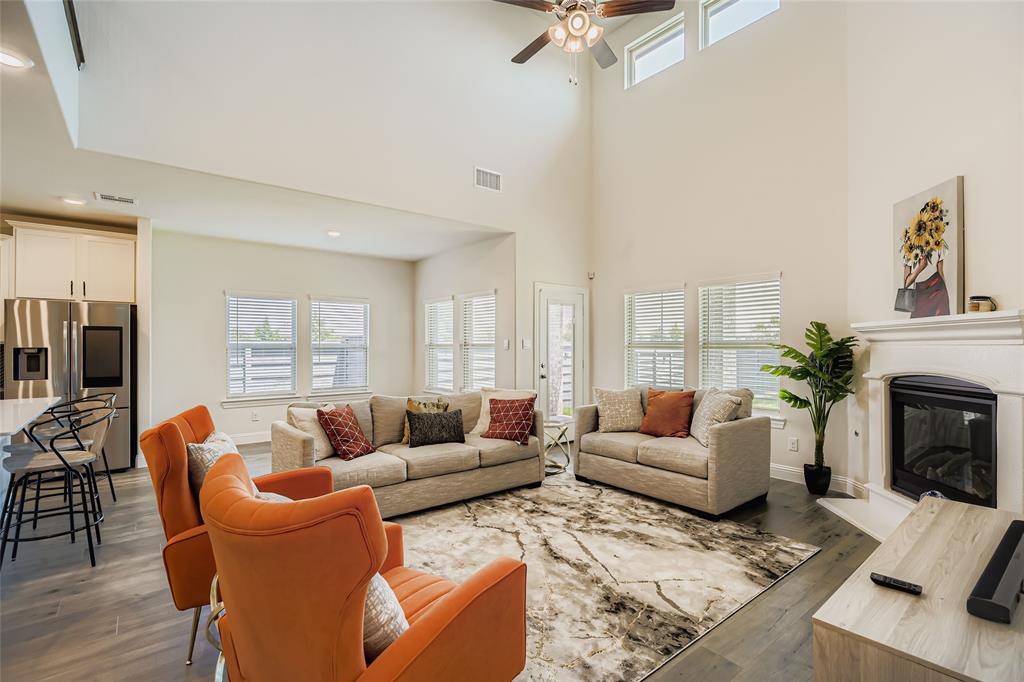 Welcome to Union Park living in Little Elm, where lifestyle, location, and value come together. This upgraded 4 bd, 3 ba home offers over 2,200 square feet of functional living space in one of Little Elm’s most sought-after master planned communities.

Built in 2023, this home features an open concept layout, luxury vinyl plank flooring, white cabinetry, granite countertops, stainless steel built-in appliances, and an oversized kitchen island designed for both everyday living and entertaining.

The main level owner’s suite provides privacy and comfort with a spacious layout, dual vanities, a walk-in closet, garden tub, and separate shower. Upstairs, you will find additional bedrooms and a versatile game room that can easily function as a media room, home office, or flex space.

Step outside to a covered patio and a generously sized backyard, offering space to relax, entertain, or create your own outdoor retreat.

Located in Union Park, residents enjoy resort-style amenities including a community pool, splash pad, fitness center, parks, walking trails, dog park, and a catch-and-release fishing pond. Union Park Elementary is located within the community, adding everyday convenience.

This home is ideally positioned near major highways with easy access to Frisco, PGA Frisco, Costco, HEB, and surrounding shopping and dining.

If you are looking for a newer construction home in Little Elm with space, functionality, and access to top-tier community amenities, this is an opportunity you do not want to miss.

Schedule your private showing today and come see the value for yourself.