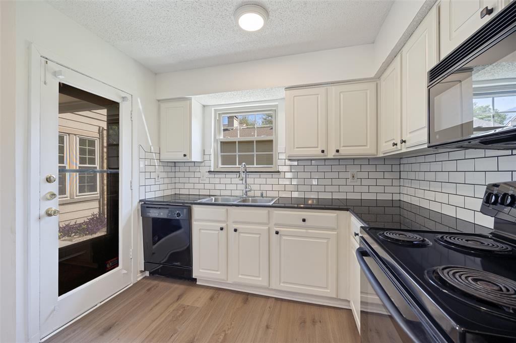 Tucked inside the gated community of Prestonwood Green Condominiums, this beautifully updated first floor condo offers both comfort and convenience in a prime North Dallas location. Freshly painted with new flooring throughout, the space feels light, bright, and move in ready. Large, newer windows bring in an abundance of natural light, creating a warm and inviting atmosphere.

The functional layout is complemented by everyday conveniences, including a washer, dryer, and refrigerator, all included, making this an easy choice for a lock and leave lifestyle or low maintenance living. Covered parking adds an extra layer of ease.

Ideally situated just minutes from Preston Road and the Dallas North Tollway, with quick access to dining, shopping, and all the energy of Belt Line, this location puts everything you need right at your fingertips. 

HOA includes Water, Trash, Sewer.