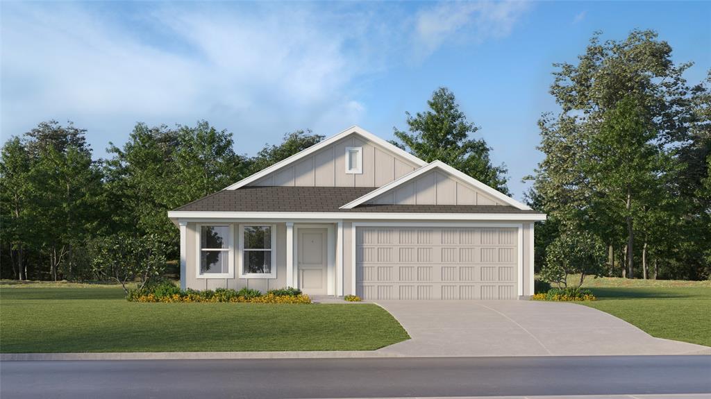 LENNAR - Carrell Hills -Beckman Floorplan - This new home is conveniently laid out on a single floor for maximum comfort and convenience. At its heart stands an open-concept layout connecting a spacious family room, a multi-functional kitchen and lovely dining area. The owner’s suite is situated in a private corner and comes complete with an adjoining bathroom, while the two secondary bedrooms are located near the foyer.