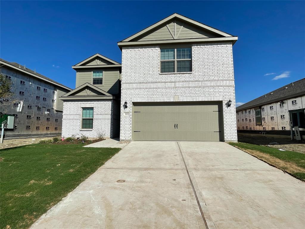 The Driftwood is the most spacious plan in the community of Princeton Crossroads.  With 5 bedrooms, 2.5 baths and an open floor plan, this home has plenty of space for any lifestyle.  The master bedroom is located on the main floor and includes an impressively sized walk-in closet.  The second floor has an open game room along with the remaining 4 bedrooms.  This home comes fully stocked with thousands of dollars in upgrades including energy-efficient kitchen appliances, granite counter tops, stunning wood cabinets and an attached two-care garage, complete with a Wi-Fi-enabled opener installed