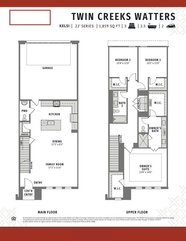 Twin Creeks Watters Townhomes - Residential