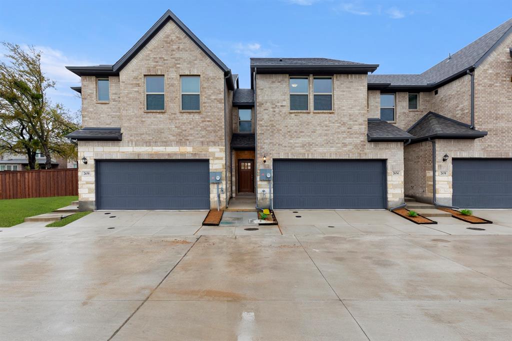 MLS# 21090673 - Built by Impression Homes - Ready Now! ~ Luxury townhome living in Dallas, TX. Experience open concept living at its best as the California kitchen seamlessly opens to the generously sized family and dining rooms. Conveniently located, a downstairs powder room is appreciated for owners and guests alike.  Upstairs, you’ll also find two secondary bedrooms, a secondary bath, a loft area, utility room and private owner’s suite offering dual sink vanity, oversized shower and massive walk-in closet.