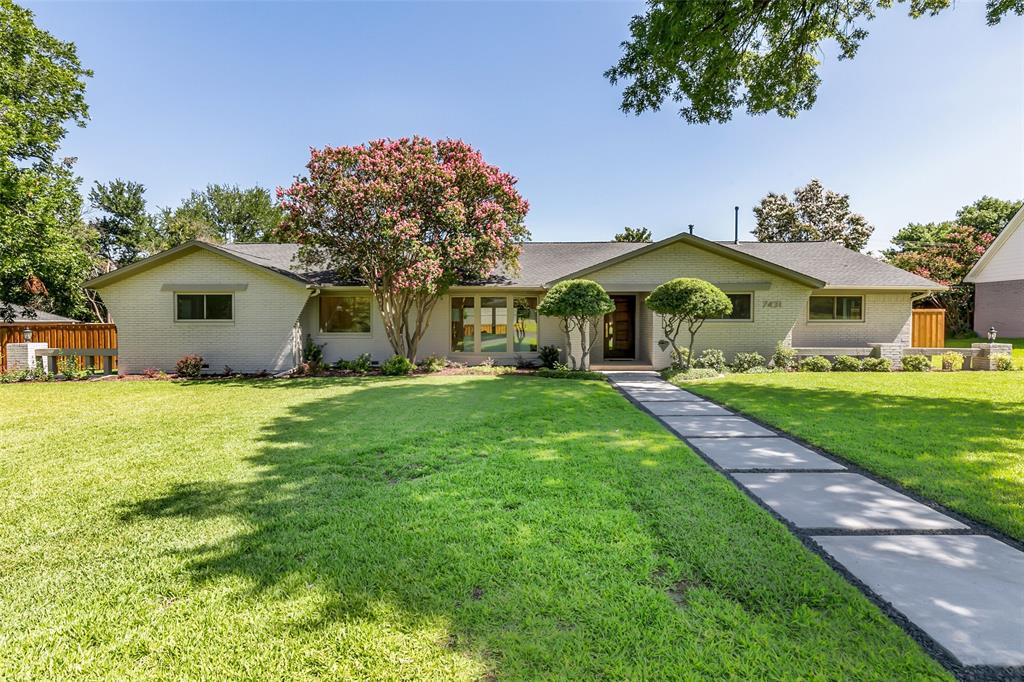 Once in a great while a QUALITY thoughtfully redesigned & remodeled property becomes available. Pride in workmanship & permits pulled. This crisp property sets the bar for a model of excellence.  A light filled pier and beam gem with absolutely no wasted space!  White oak floors throughout all living areas & bedrooms, ceilings raised & stunning fireplace remodel.  Bertazzoni appliance package including refrigerator & induction cooktop, quartz countertops & QUALITY CUSTOM cabinets throughout. Primary bath extraordinaire with marble, free standing garden tub, custom vanity & high end faucets. Walk-in closet too! Triple paned thermal efficient windows & 4 panel double sliding doors. Functional floorplan as one bedroom could be study or exercise-- multi-purpose. Split gamerm could be 5th bedrm. Board on board stained cedar fence encloses the enormous back yard & features an electric gate. Light fixtures & gold hardware complete the look! Great storage! Northwood Hills! Walk to elementary.