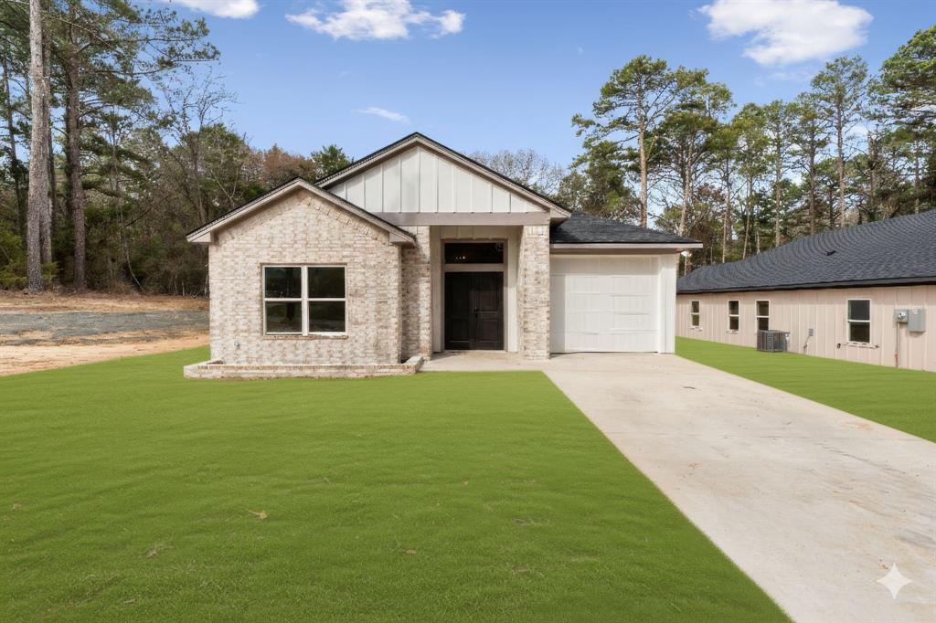 *QUALIFIED BUYERS CAN TAKE ADVANTAGE OF A  FREE 1-0 BUYDOWN — ASK FOR DETAILS.**
New construction in the gated community of Shady Brook in Bullard, TX. This 3-bedroom 2-bath home features an open-concept floor plan connecting the kitchen, dining, and living areas which is perfect for entertaining or everyday living. High-end finishes include engineered hardwood floors, tile in the bathrooms, stainless steel appliances, ceiling fans, LED lighting, and 9-ft ceilings with vaulted living room.
The primary suite offers a soaking tub, large shower, and walk-in closet. Enjoy community amenities including a clubhouse, pool, two parks with picnic areas and BBQ grills, plus access to Lake Palestine for fishing or boating. Brand new modern living with lake access without the lakeside price.

Schedule your showing and ask us how to take advantage of the preferred lender credit.