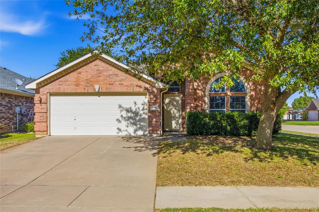 Opportunity awaits in this spacious 4-bedroom, 2-bath, single-story home situated on a desirable corner lot in the established River Trails area of HURST. Offering approximately 2,020 square feet, the home features an open-concept layout with a large living area, wood-burning fireplace, and a functional kitchen that opens to the breakfast and family spaces. The primary suite includes dual sinks, a garden tub, separate shower, and walk-in closet. Additional features include a tankless water heater, attached 2-car garage, and fenced backyard with plenty of room to enjoy outdoor living. Conveniently located near major highways, shopping, dining, parks, and highly regarded HEB schools. With solid fundamentals and a functional floor plan, this property presents an excellent opportunity for owner-occupants looking to personalize a home or investors seeking a strong rental candidate in a desirable location. Current Bidding dates are July 18 through 22.