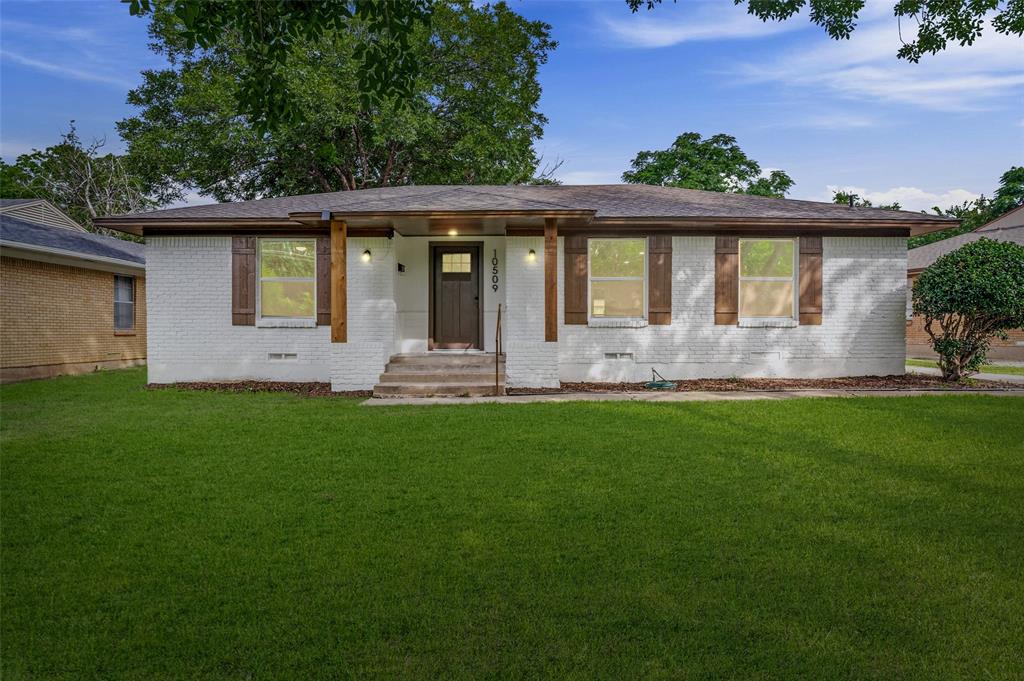 Completely renovated and move-in ready! This beautifully updated home features an open-concept layout, spacious living areas, luxury vinyl plank flooring, and a stunning kitchen with quartz countertops, white shaker cabinets, stainless steel appliances, and a large island perfect for entertaining. The spacious primary suite and designer bathrooms showcase modern finishes throughout. Major improvements include foundation repairs completed in 2026 and a roof approximately 4 years old, offering added peace of mind. Situated on a generous lot with mature trees, outdoor living space, and a detached garage, this home blends style, comfort, and functionality in a convenient Dallas location.