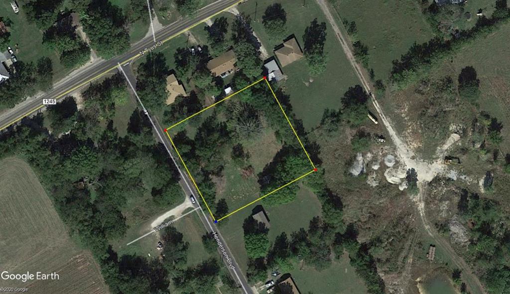 This is an approximately 1.114 Acre residential homesite located on Henderson Boulevard in the Groesbeck city limits. Lot features
open areas with some areas of large trees. Lot has access to city water, sewer and garbage. Buyers should verify building and
manufactured home regulations with the City of Groesbeck.