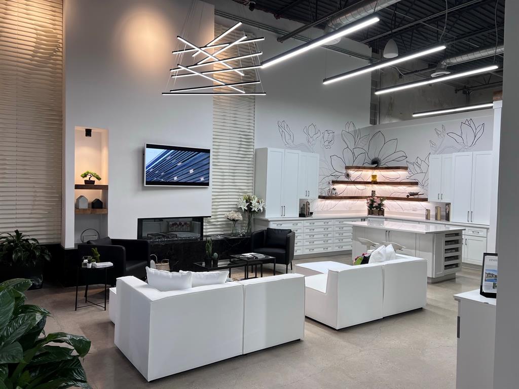This renovated property offers 2230 sqft of business space. Featuring as a Residential and Commercial Design Studio, dynamic multi use commercial space that perfectly blends modern design with functionality, strategically positioned in the heart of Dallas. This prime location close to downtown and both DFW & Love Field airports offers unparalleled accessibility, making it an ideal hub for a businesses seeking to thrive in a creative workspace. sleek, contemporary façade. Step into a spacious, flexible layout that can be easily customized to suit your specific needs. Impeccable attention to detail is evident throughout, with premium finishes and fixtures. Gorgeous kitchen features natural stone countertops, open built-in shelving, expansive island, and stainless steel appliances. This turnkey space is ready for occupancy allowing you to hit the ground running with your business endeavors.