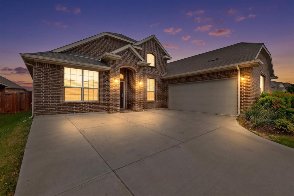 Welcome to this lovely home in the gated community of Highcroft Estates, where comfort, style, and convenience come together in the heart of Arlington and within the highly acclaimed Mansfield ISD. Designed with both everyday living and entertaining in mind, this move-in-ready home features a spacious open-concept layout filled with natural light. The inviting kitchen offers ample cabinetry, generous counter space, and flows seamlessly into the living and dining areas, creating the perfect space for gathering with family and friends. Step outside to enjoy the backyard, ideal for low-maintenance living, pets, or relaxing evenings outdoors. Conveniently located near shopping, dining, major highways, and recreational amenities, this beautiful home truly has it all.