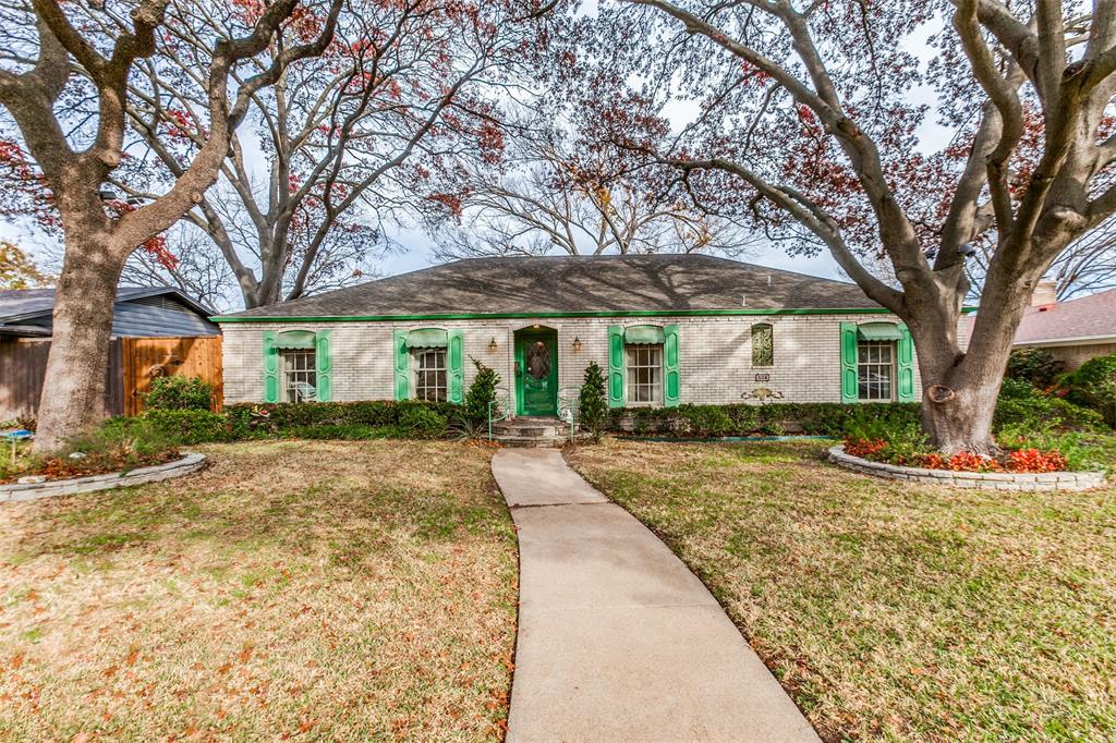 Craving a simpler lifestyle and a sense of community? Look no further than Richardson Heights - where neighbors know one another and gather on the sidewalk to chat. Nestled under magnificent trees, this solid pier and beam home was cherished by the original owners for 57 years and is now awaiting it's next lucky occupants. Features include a large primary suite with two closets plus two large living areas. The cozy eat-in living area includes a pantry and lots of cabinets and counter space. Wood floors extend throughout most of the living areas and hallway. The lush backyard is surrounded by a stained privacy fence. Abundant storage with an oversized garage and shed. Highly-rated Richardson schools nearby! Close proximity to a variety of retail and restaurants are just a short stroll away.  Heights Park is just down the street and the recreation center with workout facilities and pool adjacent. Downtown Dallas- just 15 miles south. This is an estate and will be sold As Is.
