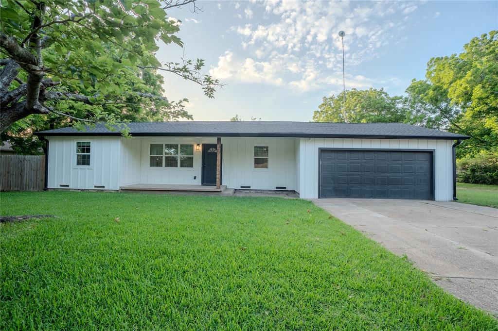 Welcome to 503 E Roosevelt Ave in Whitney, TX! This beautifully remodeled 2-bedroom, 1-bath ranch-style home blends classic charm with modern updates throughout. Step inside to discover a fresh, inviting interior featuring updated finishes, stylish fixtures, and a bright, functional layout designed for comfortable living.

Outside, you'll find a spacious new deck complete with a durable metal roof, creating the perfect space to relax, entertain, or enjoy your morning coffee year-round. The fully fenced backyard offers privacy, room for pets or play, and plenty of space for outdoor activities.

Whether you're searching for a starter home, downsizing, or looking for an investment opportunity, this move-in-ready property offers modern convenience and small-town charm just minutes from schools, shopping, dining, and beautiful Lake Whitney. Don't miss your opportunity to make this updated gem your own!

Natural gas is available on the property and currently capped. Buyer to verify connection and service availability.