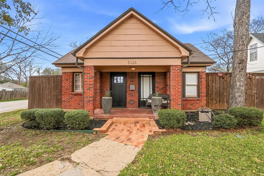 BACK ON MARKET DUE TO BUYER FINANCING FALLING THROUGH. Search Evan Downey Real Estate Youtube channel for walkthrough video. An incredible opportunity to own a home in one of Dallas’ most charming neighborhoods. This updated two-bedroom, two-bath home sits on a spacious 55 x 140 corner lot in the desirable Oak Lawn Heights area. The open floor plan features two generous living areas, connected by a beautifully designed kitchen with glass-front cabinets and top-of-the-line appliances, including a convection oven and gas range. The oversized bedrooms provide ample space and comfort, while the second living area at the rear of the home is equipped with a projector, screen, and AV system wiring, making it ideal for entertainment. Step outside to your own private retreat, complete with a hot tub and lush landscaping. A back entrance to the property opens to a 2 car carport.