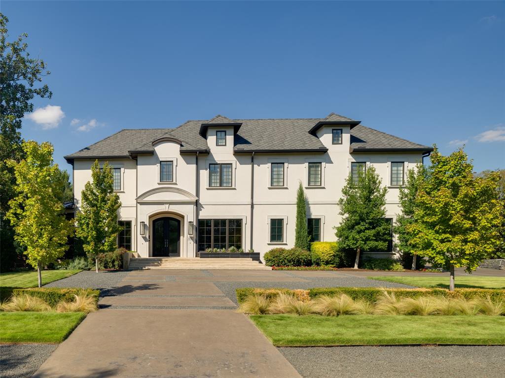 This exceptional home has every amenity and has been meticulously maintained. Completed by Colby Craig in 2016, the property has been customized with designer fixtures and finishes and a fabulous pool and outdoor living including fireplace,firepit, and putting green. Kitchen has double Thermador ovens and 6 burner. range and opens to family room with fireplace and wall of doors. Primary bedroom has fireplace and doors leading to pool, large bath and closet. Additional downstairs bedroom has bath opening to pool and patio. Great bar area for entertaining has 3 wine frig;study and dining room open to courtyard. 2 laundry rooms,each with space for refrigerator and upstairs has dishwasher. Elevator! 4 ensuite bedrooms upstairs, huge gameroom and separate media room. Additional office upstairs. Outdoor living includes covered and uncovered areas, turf, pool with tanning ledge and spa.Butler's pantry has drink drawers and wine frig. 3 half baths, 3 car garage plus additional separate garage.