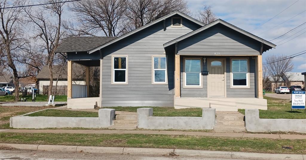 This property has been given a much-needed makeover with upgraded features that will make a great fit for the right buyer.  Currently signed a new tenant to a two-year lease for $1900. This property is a legal duplex that has been converted to a single-family home but can easily be converted back.  Freshly painted with a kitchen that has brand new cabinets, granite countertops and appliances.  This home also has a new roof, new bathrooms, HVAC unit, luxury vinyl plank flooring, new siding, and three large bedrooms with one having its own private entrance.  Refrigerator and stackable washer and dryer included.  The house is equipped with a Ring doorbell and other security grade flood lights.  You can see this area starting to flourish with many homes being built and renovated in the area.  Don't miss your chance to own this gem for your family or as an investment property.  Lifetime workmanship warranty on the roof!  Agent is part owner of the property.