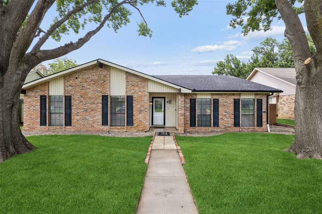 Curb appeal abounds in this rare, meticulously maintained 4-bedroom, 2-bath home in Flower Mound’s established Westchester community. Thoughtful updates and a versatile layout make this property truly move-in ready. Recent 2026 improvements include brand-new luxury vinyl plank flooring, fresh interior paint, and a new lawn, complemented by a 2022 roof and 2024 French drain and catch basin system. Inside, enjoy two spacious living areas, a warm brick fireplace, a breakfast nook, and a convenient wet bar perfect for entertaining. Additional features include smart security system, sprinkler and gutter systems, a fiberglass privacy fence, and a storage building. The attached rear-entry two-car garage is accessible from the alley, preserving the home’s beautiful curb appeal. Situated on a quiet cul-de-sac with no HOA and no backyard neighbors, this home offers rare privacy. Just minutes from premier shopping, dining, medical facilities, fitness options, hiking trails, and parks, this home offers an exceptional lifestyle in an A+ school district. Don’t miss this opportunity, view the 3D tour online and come see all this inviting property has to offer!