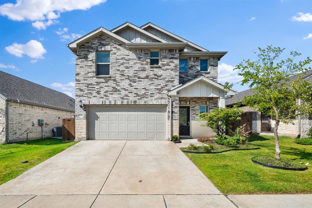 Welcome to this beautifully designed 4-bedroom, 2.5-bath home in the desirable Eastridge community of McKinney. This two-story home offers an open-concept layout with stylish finishes, abundant natural light, and comfortable living spaces perfect for everyday living and entertaining.
The spacious kitchen features quartz countertops, ample cabinetry, modern appliances, and a large island that flows seamlessly into the dining and living areas. The private primary suite offers a relaxing retreat with dual vanities and a generous walk-in closet, while the additional bedrooms provide flexibility for family, guests, or a home office. Upstairs, a versatile loft or game room provides the perfect space for a media room, play area, home office, or additional living space.
Step outside to enjoy the covered patio and backyard, ideal for relaxing or entertaining, along with the convenience of an attached two-car garage. Residents of Eastridge enjoy exceptional community amenities, including a resort-style swimming pool, fitness center, playground, and scenic walking trails.