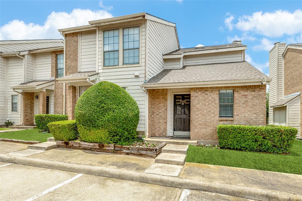 Seller is ready to move this property and has priced it aggressively for immediate interest. Live stylishly and comfortably in this beautifully updated 1 bedroom, 1.5 bathroom condo in the heart of sought after Farmers Branch. The open living and dining area features a cozy fireplace and seamless access to a private patio and fenced yard, a rare feature perfect for morning coffee, evening wine, or your four legged companion. The modern kitchen shines with stainless steel appliances, designer backsplash, updated lighting, granite style counters, and sleek vent hood. Upstairs, the spacious primary suite offers brand new flooring, double closets, ensuite bath, and a private deck ideal for relaxing outdoors. Enjoy community amenities including a pool, all while being moments from golf, parks, shopping, and dining. At this value, in this location, opportunities like this do not come around often. Bring your offers.