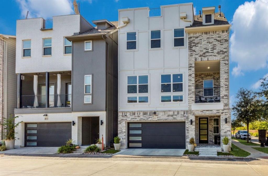 This modern 3 bed home in Trinity Groves combines skyline views, a 2023 build, and standout community amenities in a corner lot setting. With 2,224 sqft of interior space, the second level offers an open living, dining, and kitchen layout featuring a large island, granite surfaces, walk in pantry, and engineered wood floors. The third level includes all bedrooms, each with a walk in closet, plus a spacious primary suite with dual sinks and a separate shower. A private rooftop terrace captures Dallas skyline views, while a turf backyard delivers low maintenance outdoor space. Additional features include decorative lighting, tankless water heater, high speed internet wiring, and a 2 car attached garage. The community provides a resort style pool, clubhouse, fitness center, bowling alley, and planned lagoon amenities. HOA 1,575 semi annual includes full access to facilities and grounds maintenance. Located minutes from Trinity Groves dining, Bishop Arts District, and Downtown Dallas with easy highway access. Dallas ISD.

MULTIPLE OFFERS RECEIVED. BEST AND FINAL 3-13-2026 4pm CDT.