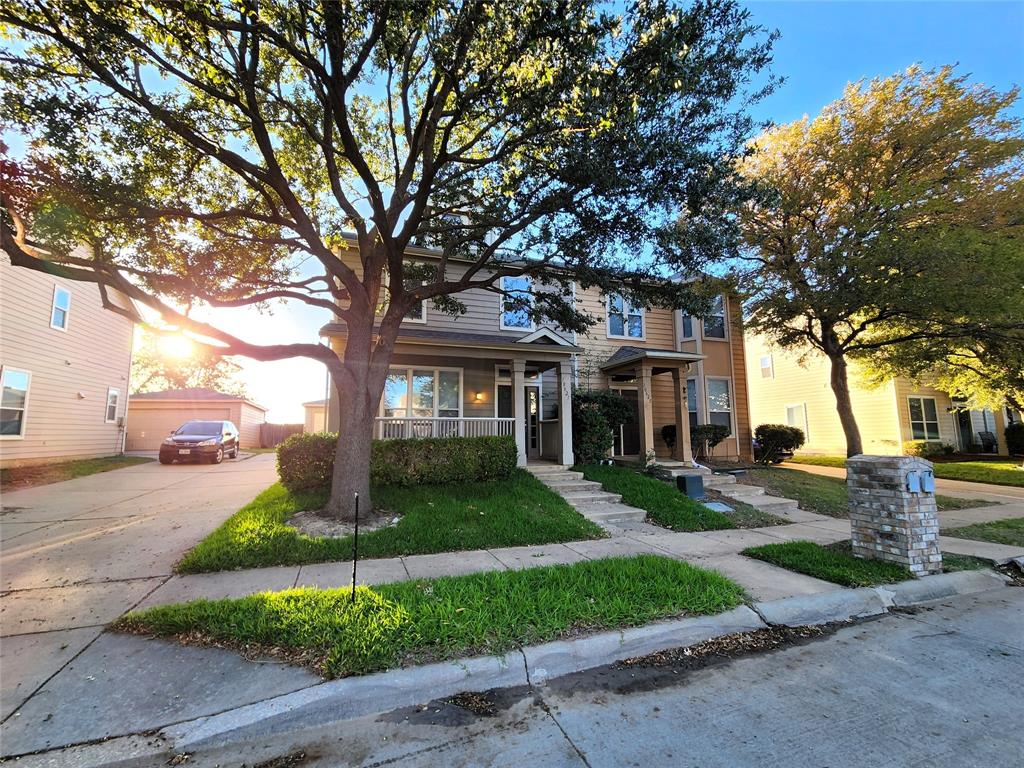 Come home to the serene park-like neighborhood of Crawford Farms! Tree-lined streets and ponds surrounded by walking paths welcome you to this 3 bed, 2.5 bath townhome nestled in a desirable community which provides pools and sports courts with a nearby coffee shop and public library as well as loads of shopping, dining, medical services, and attractions like Texas Motors Speedway, Buc-ee's, and Alliance Airport. The kitchen has a built-in microwave, electric range, dishwasher, refrigerator, plenty of counters, and cabinet space. Additional storage is tucked under the stairs with a nice-sized closet. Relax on the covered front porch, or in the backyard where there is space to grill, play and access the detached 2-car garage. Centrally located making commutes to Fort Worth, Denton, and surrounding areas convenient. Fire Station 37 is less than 2 miles away for additional safety and peace of mind. Keller ISD school system rounds off this lifestyle. Come see the benefits of living here!