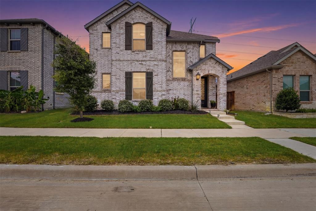 This BEAUTIFUL 4 bed, 2.5 bath two story home is WELL MAINTAINED and MOVE-IN READY! This home has a spacious open-concept layout with soaring ceilings and expansive windows throughout and tons of natural light! The kitchen has an extra-large island that's perfect for everyday living and entertaining. The primary suite is spacious and has a beautiful ensuite bath that features a garden tub, separate shower, and double sink vanity! The downstairs has a BONUS room that could be used as an office, bedroom, flex space, workout room or whatever you need! Upstairs you'll find a versatile second living area that could be a playroom, media room and much more. Step outside to enjoy the private backyard with a patio, ideal for relaxing evenings, weekend barbecues, or outdoor dining. It is close to shopping, dining and entertainment as well! Come see it today! It won't last long!