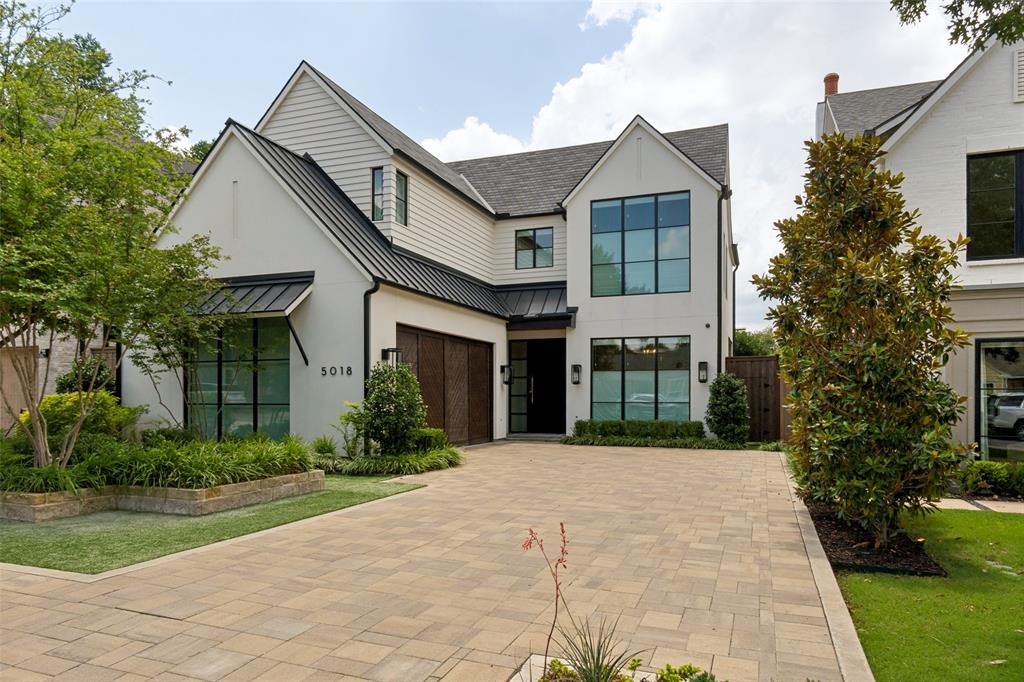 Exquisite home from the thoughtful collaboration of builder Alexander Hunt and designer John Lively with many exceptional features in the highly desirable Briarwood neighborhood. Kitchen area has top-line appliances, white quartz island with black composite sink and Brizo faucet, with walk-in Pantry with floor-to-ceiling shelving, opening to Dining and Family areas with 12’ or more ceilings, Samsung Art TV over the fireplace with built-in speakers, and lots of light tinted by greenery from oversized windows and glass doors.  The airy downstairs Primary Bedroom has natural light, Primary bathroom has white quartz vanities with Brizo fixtures and a walk-in closet with floor-to-ceiling storage and access to the downstairs Laundry room. There is also a Study with floor-to-ceiling shelving and hidden under-stair storage. Upstairs there are 3 bedrooms with hardwood floors and en-suite baths featuring white quartz vanities and Brizo hardware plus a second Living area and a second Laundry room. The Patio has a covered outdoor cooking area with Blaze grill and retractable screen, fireplace and fountain. A Control 4 home automation system makes adjusting light, sound, and temperature a breeze.