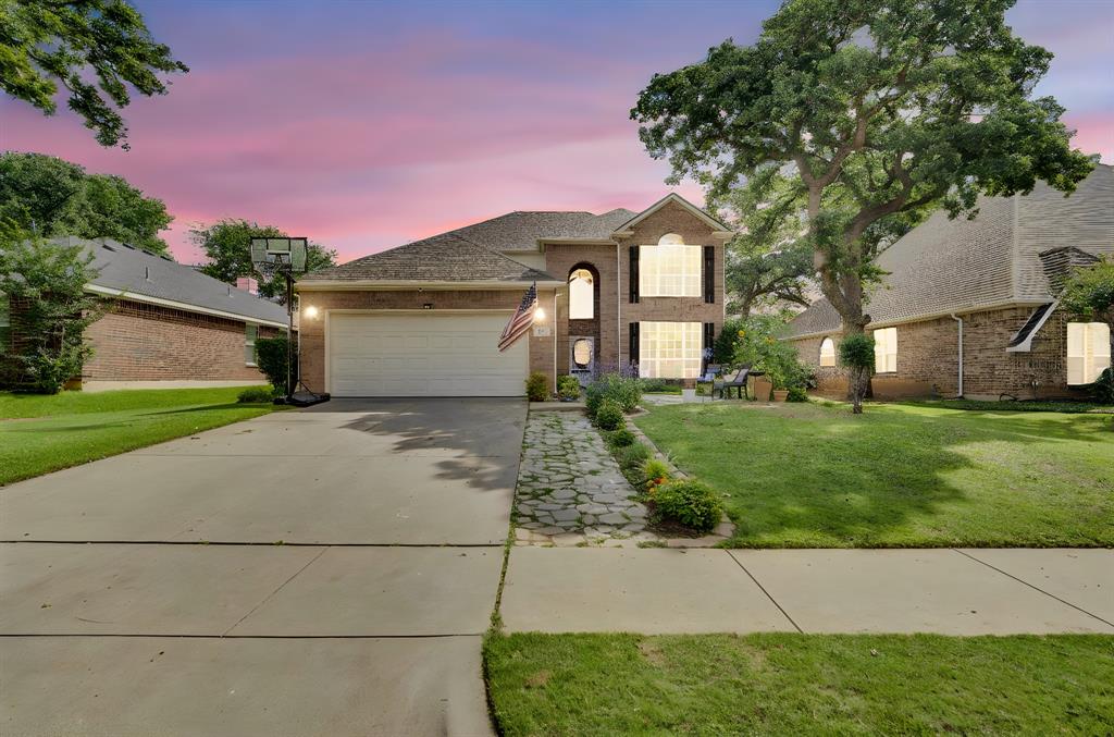 Beautifully maintained and move-in ready, this spacious 5-bedroom, 2.5-bath home showcases true pride of ownership throughout. Offering two living areas, a formal dining room, and a large upstairs game room, there is plenty of space for both everyday living and entertaining. The updated kitchen features white cabinetry, granite countertops, stainless steel appliances, and abundant storage and workspace. The private primary suite is conveniently located on the first floor and includes a spacious walk-in closet with direct access from the laundry room for added convenience. A half bath is also located downstairs for guests. Upstairs, you’ll find four oversized bedrooms with generous closet space, a large game room, and a full bathroom, making it the perfect setup for a growing family or those needing extra space. Outside, the beautifully landscaped yard reflects the exceptional care this home has received over the years. Ideally located near the Chisholm Trail Parkway with quick access to I-35W, you’ll enjoy an easy commute and be just 15–20 minutes from downtown Fort Worth, shopping, dining, and entertainment. This is a wonderful opportunity to own a spacious, well-maintained home in a convenient location with room for everyone.