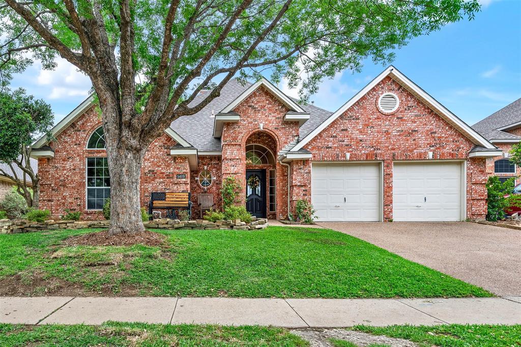 Rare opportunity to own a beautifully maintained single-story home in the highly sought-after Stonebridge Ranch community, offering comfort, style, and convenience. This versatile 3 bedroom, 2 bath layout includes a private study that can easily serve as a 4th bedroom, along with multiple spacious living and dining areas designed for both everyday living and entertaining. A grand entry with marble flooring and stately columns sets the tone, leading into a light-filled, open-concept living space with cozy fireplaces and views of the backyard. The gourmet kitchen seamlessly connects to the main living area and features quartzite countertops, double ovens, and a gas cooktop perfect for those who love to cook and entertain.
The generous primary suite offers a true retreat with a sitting area, spa-like bath with soaking tub, and walk-in closet. Secondary bedrooms provide flexibility for family, guests, or a home office. Step outside to your private backyard oasis complete with a beautiful pool, mature trees, and a covered patio. It is ideal for relaxing or hosting gatherings. Conveniently located near major thoroughfares, shopping, dining, and top-rated schools, this home combines peaceful neighborhood living with easy access to everything you need. Enjoy all that Stonebridge Ranch has to offer, including resort-style pools, tennis and pickleball courts, hike and bike trails, parks, ponds, and more—all within highly rated McKinney ISD. Don’t miss the opportunity to make this move-in-ready home yours!