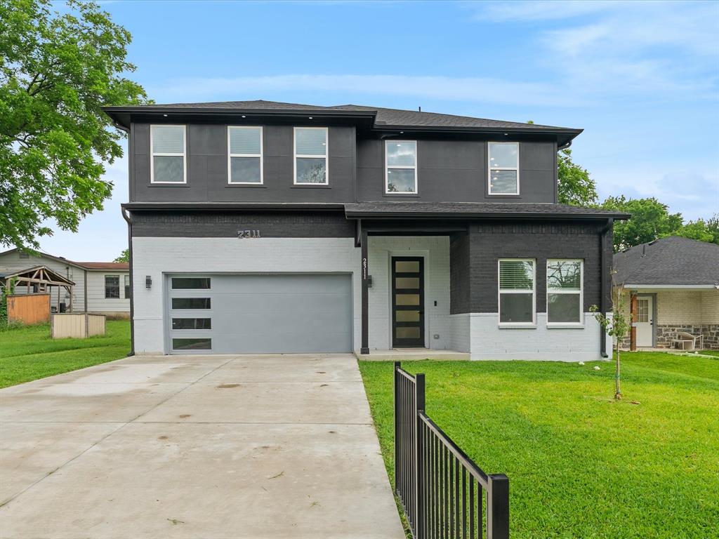 Welcome to 2311 Fatima Ave, Dallas, TX 75241 — a striking newly built contemporary residence completed in 2026 offering luxury design, modern technology, and turnkey convenience. Sitting in the heart of rapidly transforming Alameda Heights, designed for the buyer who lives with intention. Whether you're a content creator, entrepreneur, or Airbnb investor — this space was built for you.

Custom Saint Laurent countertops, LED-illuminated cabinets and walkways, a 16-head rainfall shower system, and premium LG black stainless appliances.  
Open-concept layout, programmable smart lighting, spray foam insulation, upper and lower patio decks, an 8-ft privacy fence, and 4 solar-powered security cameras. The refrigerator, washer, dryer, vacuum, and lawn mower are all included — completely turnkey. 

NO HOA, Sitting on an oversized 50x190 lot with a 2-car extended garage, and minutes from Downtown Dallas, Bishop Arts, and Trinity Groves