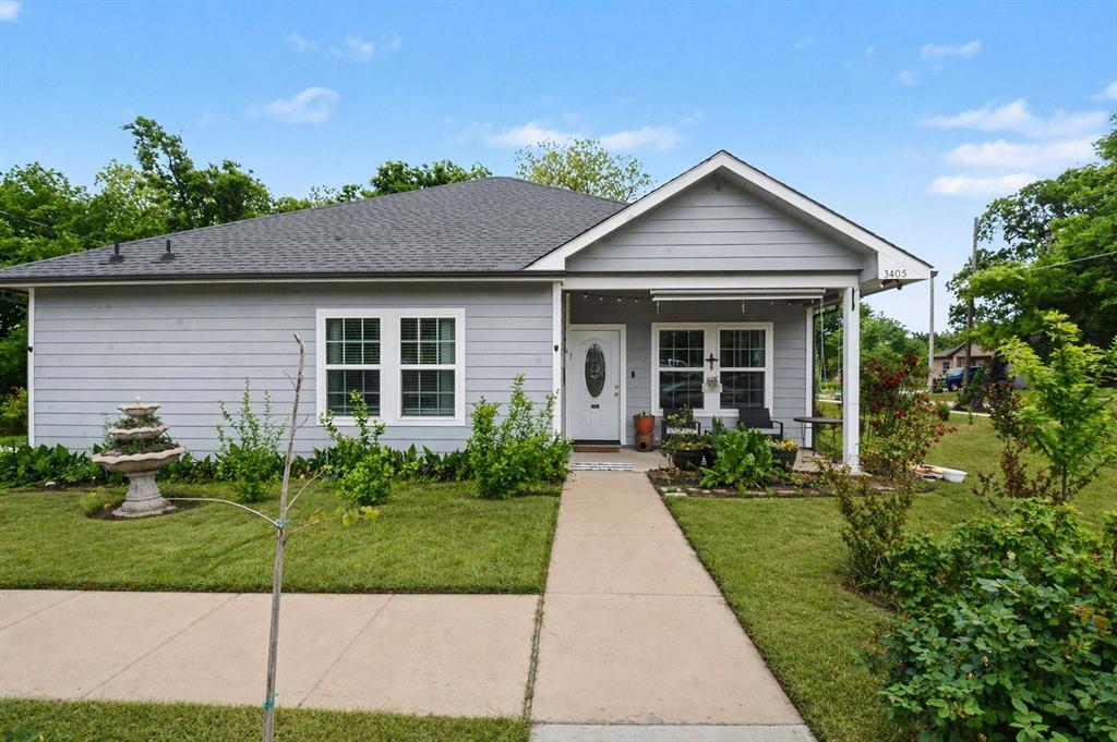 An affiliate, Orchard Mortgage, LLC, is offering a 2-1 buydown and subsequent no fee refinances to Buyers of this property. 

Adorable corner lot home offering 3 bedrooms and 3 full bathrooms in a super convenient Greenville location with quick access to I-30 and US-69, making it an easy drive into the Dallas area. You’re close to shopping, dining, entertainment, schools, and parks, with both Dallas Love Field Airport and Dallas Fort Worth International Airport within a reasonable drive. Inside, you’ll find an open layout with gray wood look plank tile throughout and a neutral color palette that keeps things light and easy to style. The kitchen features quartz countertops and opens right into the main living space, making it great for everyday living and hanging out. There’s also a flexible sitting room or bonus space in the back of the home with direct access to the fenced backyard, perfect for relaxing, working from home, or extra living space. The bedrooms are nicely sized, and each bathroom is a full bath, which adds a lot of convenience. A great home in a great spot with easy access to everything. Come take a tour and experience it for yourself. Discounted rate options and no lender fee future refinancing may be available for qualified buyers of this home.