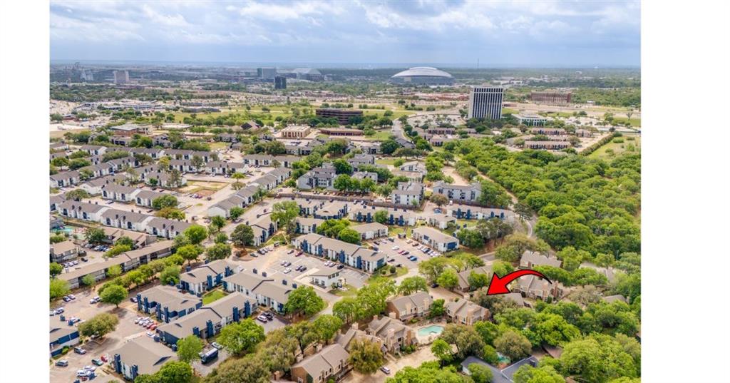 Fantastic opportunity just minutes from the 2026 FIFA World Cup Stadium and the iconic home of the Dallas Cowboys!  
This charming 2-bedroom condo is truly move-in ready—clean, inviting, and perfectly situated in the heart of the Arlington Entertainment District.

Both HVAC units are brand new, offering peace of mind from day one. The community pool was beautifully resurfaced last year and sits only a few steps from your front door, making it easy to enjoy a resort-style lifestyle.

We’ve priced this home to sell as-is. Whether you choose to update it to your taste or enjoy it exactly as it is today, the value is undeniable.

At just 2.2 miles from the FIFA World Cup venue, this location is unbeatable. Uber to world-class events at AT&T Stadium, Texas Live, Globe Life Field, Choctaw Stadium, and an endless lineup of dining and entertainment options.

The refrigerator, range, and dishwasher all convey, and the unit is already plumbed for a washer and dryer conveniently located upstairs between the bedrooms.

This is your chance to own a low-maintenance home in one of the most exciting and high-growth pockets of North Texas—ideal for personal living, a game-day getaway, or an investment property.