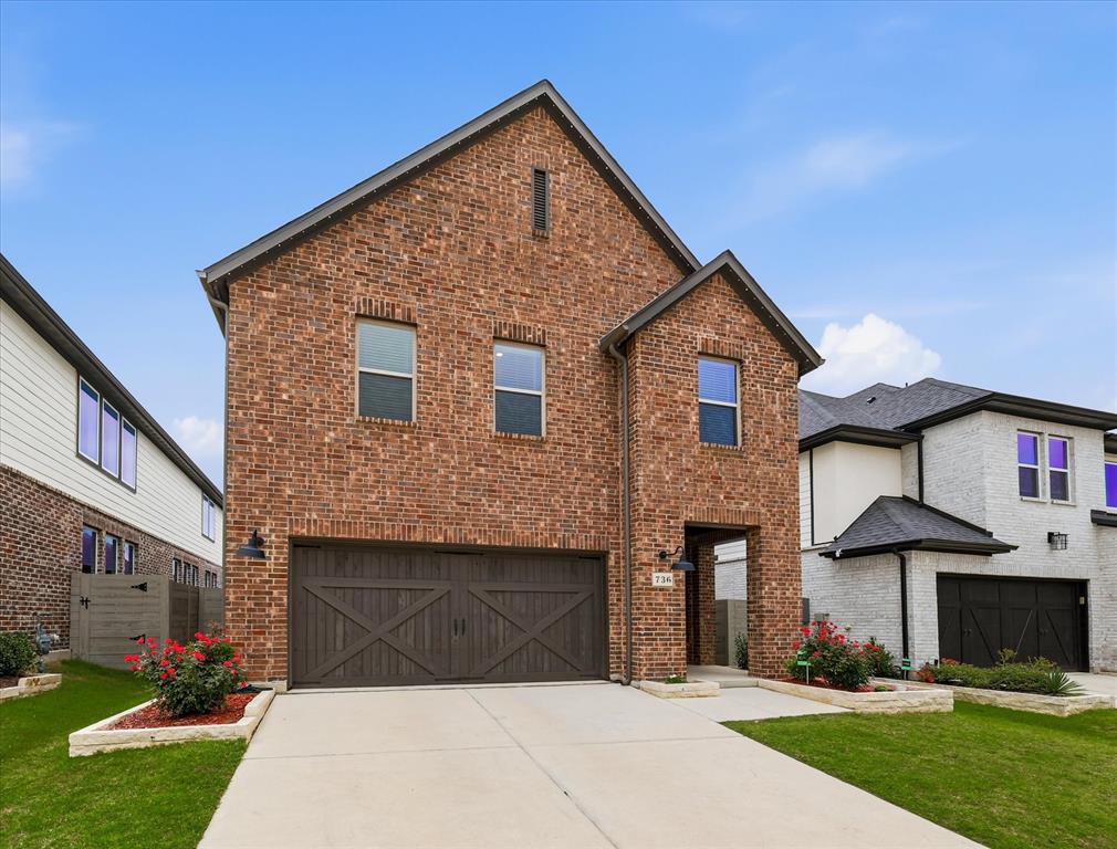 COME HOME TO THIS BEAUTY! Built by Taylor Morrison and shows like a new home. Owners are meticulous! Enjoy features that include gorgeous Luxury Vinyl Plank flooring - greets you as you step through the front door. Beautiful kitchen with white cabinets and white granite countertops compliment the floors perfectly. Nice size living area with decorative lighting is just beyond the kitchen with large windows throughout downstairs. Split bedrooms with private primary suite and spa like primary bathroom. A second BEDROOM AND BATH DOWNSTAIRS - perfect for parents, older children or guest. Upstairs there is a GAME ROOM, MEDIA ROOM, two additional bedrooms and bath! PERMANENT EXTERIOR LIGHTING HAVE BEEN INSTALLED to help celebrate the Holidays. Washer, Dryer and Refrigerator are negotiable. Beyond your front door lies Harvest by Hillwood, an award-winning master-planned community with a dedicated Lifestyle Manager who curates year-round activities for residents of all ages. Enjoy resort-style pools, a clubhouse, fully equipped gyms, parks, scenic lake views and fishing (catch and release), walking and jogging trails, rowboats, a community garden, a barn gathering space, and the beloved Farmhouse Coffee Shop. Central Park adds even more green space for outdoor enjoyment. A brand-new grocery store and convenient shopping sit just outside the neighborhood, and students attend the highly acclaimed Argyle ISD, with an elementary school right within the community. Washer, dryer, and refrigerator negotiable. Direct TV and Wi-Fi are offered at no cost! Be sure to view the 3D video, drone footage, and floor plan on MLS. Visit HARVEST BY HILLWOOD to learn more about community life.