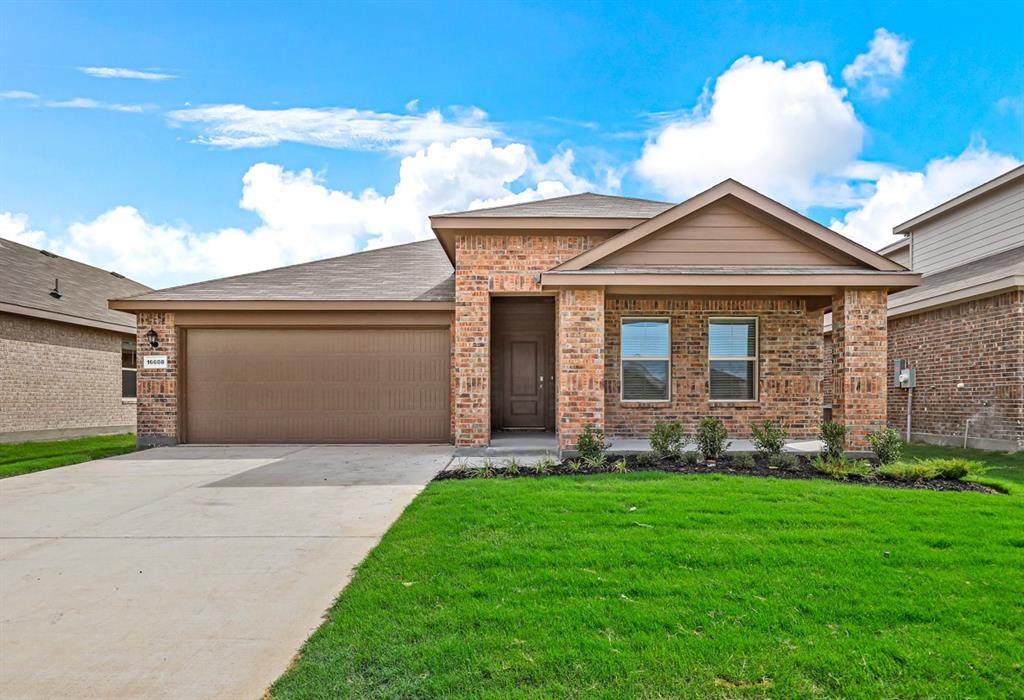 NEW D.R. HORTON EXPRESS HOME in the FABULOUS COMMUNITY of LIBERTY TRAILS in NORTH FORT WORTH and NORTHWEST ISD!! Gorgeous Single Story 4 BEDROOM Glendale floorplan-Elevation C, READY NOW!! Modern open concept with spacious Living, Dining and large Chef's Kitchen in the heart of the Home with Seating Island, Granite Countertops, Stainless Steel Appliances, Gas Range and Walk-in Pantry. Luxurious main Bedroom with wide Vanity, 5 foot over sized shower and big walk-in Closet. Tiled Entry, Hallways and Wet areas plus Home is Connected Smart Home Technology Package. Covered front porch, covered back Patio and 6 foot privacy fenced Backyard. Gas Tankless Water Heater, Landscape Package, full sod, Sprinkler System and  more! Community Pool, Amenity Center, Playground and Community Pond. Close proximity to I-35W, HWY 114, the Alliance Corridor, DFW Airport, Tanger Outlets, Downtown Fort Worth, Denton Square, Southlake Town Center and much more!