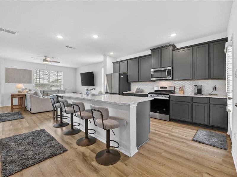 New Price Reduction!! Beautifully maintained and thoughtfully updated, this Fort Worth home offers the perfect blend of comfort, style, and functionality. Inside, you’ll find modern updates throughout, including a newly remodeled half bath and an expansive kitchen featuring an oversized island ideal for cooking, gathering, and entertaining.

Step outside to enjoy the large back patio overlooking one of the biggest backyards on the block, providing plenty of space for outdoor living, play, or hosting friends and family. Situated on a desirable cul-de-sac corner lot, this home also features a welcoming front porch and an extra-wide driveway designed to easily accommodate larger vehicles.

With its spacious layout, updated finishes, and standout lot size, this home is one you won’t want to miss.