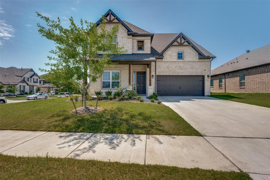 Beautiful, like new, Sandlin built home is ready for it's new owners! This gorgeous Silverstone plan features 5 bedrooms, 4 full baths, plus a media room and an office! Spanning a little over 3,400 square feet, this home is situated on a corner lot with plenty of windows inviting natural light into the cozy home. Upon entering, you will be welcomed with high ceilings and an open floor plan. On the first floor, you will find an office, guest bedroom with it's own full bath, and the primary bedroom tucked away in the back for privacy. Upstairs you will find an open game room overlooking the kitchen and living room, an enclosed media room currently used as a 6th bedroom, a secondary bedroom with it's very own en suite bathroom, and 2 additional bedrooms with a shared bathroom. This home has it all for growing families, multi generational living, and homeowners who love to host gatherings. Being only 2 years old, this home is still under builders warranty for peace of mind!