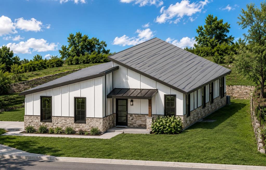 Welcome to your private retreat in the sought-after Canyon Creek community of Granbury. This stunning new construction home perfectly blends modern design with the natural beauty of its surroundings. Nestled on a beautifully wooded lot, you'll be greeted by a breathtaking treetop canopy that creates a peaceful, park-like setting and exceptional curb appeal unlike anything else in the neighborhood.

Inside, the thoughtfully designed open-concept floor plan features soaring ceilings, abundant natural light, and designer finishes throughout. The spacious living area flows effortlessly into the gourmet kitchen and dining space, creating the perfect setting for entertaining guests or enjoying everyday life.

One of the home's standout features is the **oversized garage**, offering ample space not only for vehicles but also for a workshop, hobby area, home gym, or additional storage for tools, outdoor equipment, and recreational gear. It's the perfect solution for homeowners who need flexibility without sacrificing living space.

Step outside to discover your own private backyard oasis. Designed for both relaxation and entertaining, this tranquil outdoor retreat is surrounded by mature trees, creating a secluded atmosphere where you can enjoy morning coffee, evening gatherings, or simply unwind while taking in the beauty of nature.

Located within the gated Canyon Creek community, residents enjoy access to neighborhood amenities including two boat ramps, a fishing pier, community pool, parks, playgrounds, sports courts, and convenient access to Lake Granbury. All of this is just minutes from the Historic Granbury Square, where you'll find charming boutiques, restaurants, live entertainment, and year-round community events.

Come see why this home is unlike any other in Canyon Creek. Schedule a private showing today!