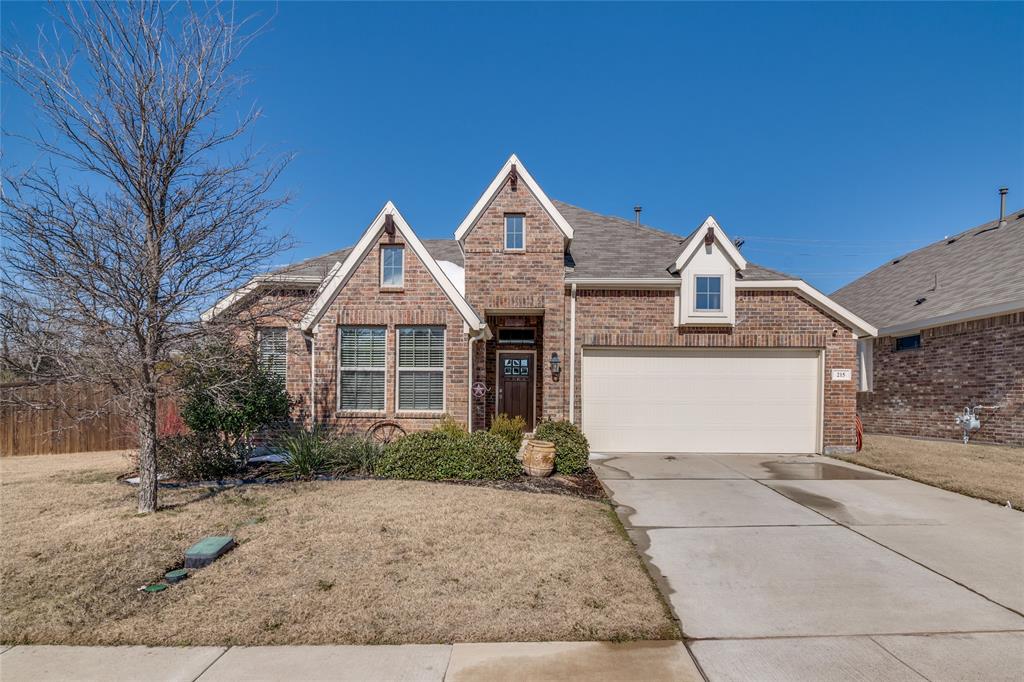 This beautifully designed 4-bedroom, 2-bath home offers a fantastic floor plan and an oversized backyard, perfect for everyday living and entertaining. All bedrooms are conveniently located on the first floor, while the second level features a spacious game room or playroom that adds flexible living space. The oversized primary suite is a true retreat, complete with an ensuite bath featuring dual vanities, a large walk-in shower, and an impressive walk-in closet.  The kitchen is a standout with double ovens, a large island, and a custom-built oversized pantry—ideal for cooking and hosting. Secondary bedrooms are thoughtfully separated from the primary suite, offering added privacy. Step outside to enjoy the covered patio and expansive backyard with plenty of room to play or relax. Situated at the end of a quiet cul-de-sac and just steps from walking trails and the greenbelt, this home combines comfort, space, and an unbeatable location.