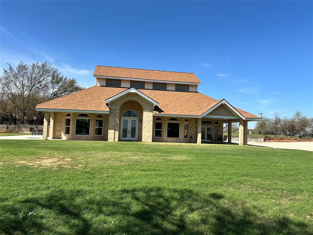 Discover this one of a kind 3-bedroom, 3 bath 2 car garage home nestled in a highly sought-after area of Burleson, offering space, comfort, and endless possibilities.  Situated on 2 beautiful acres, this property is perfect for both everyday living and entertaining. The expansive primary suite is a true retreat, featuring dual vanities, a large walk-in shower, and a relaxing soaking tub. The chef's kitchen is thoughtfully designed with double ovens, a warming drawer, two sinks for added convenience, and a spacious island complete with built-in bar stools. The main home showcases stunning cathedral ceilings and an open-concept layout that creates a bright, airy feel throughout. The dining room is highlighted by a unique wall mural, while the living room offers a cozy propane gas fireplace-perfect for gatherings and relaxing evenings.  Step outside to find an impressive 800 plus sq ft shop that includes a separate apartment, ideal for guest, a home office or potential rental income. Seller is brother of selling agent.  Buyer and buyer's agent verify sq ft, schools, information in the listing.