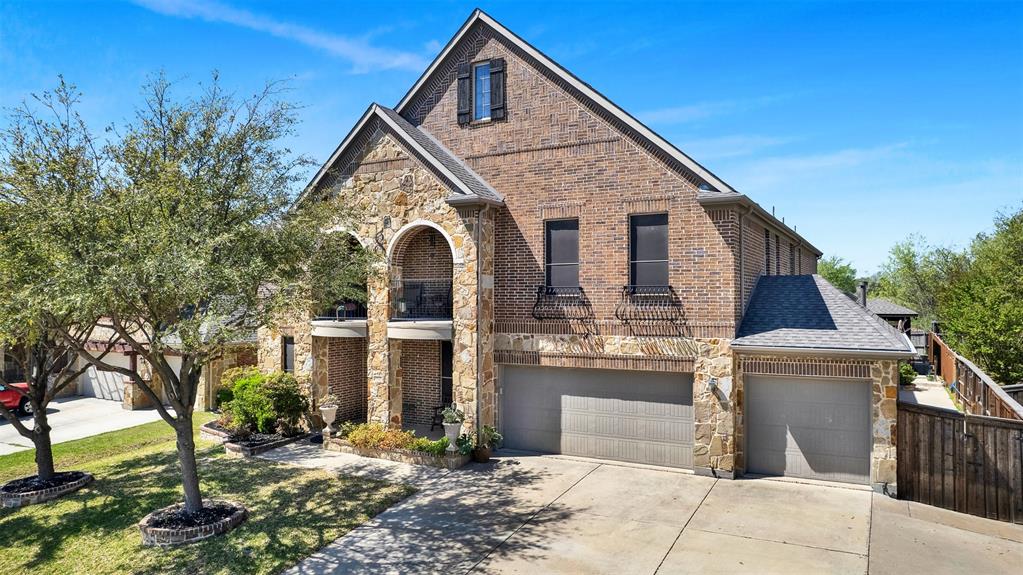 Backyard Oasis! New Roof! Protected By A Home Warranty! This stunning 5 bedroom 4 bath 5,200 square foot home in Sachse Texas offers everything buyers dream of. Enjoy a custom built pool and spa with elegant water features, glowing pool lights, and two outdoor fireplaces that create the perfect space for entertaining or relaxing. The home also includes a private media room, a spacious game room, and a dedicated office ideal for remote work or study. A full home surround sound system plays throughout the interior and outdoor areas, making it perfect for gatherings and family events. The home features a California King Closet designed for ultimate organization and space, adding a true luxury touch. Inside, the open floor plan blends comfort with style, highlighted by tall ceilings and bright natural light that fill each room. Step out onto your private balcony overlooking the resort style backyard or unwind under the covered patio and 10x20 gazebo. A 10x10 shed provides added storage and the extensive concrete patio offers room for grilling, outdoor seating, and future upgrades. The 3 car garage adds convenience, ample space, and functionality. This home can be sold fully furnished at an agreeable price, making it the perfect move in ready option for buyers seeking a complete package. Located in one of Sachse’s most desirable neighborhoods, close to top rated schools, shopping, and major highways, this home truly stands out. Perfect for those searching for homes for sale in Sachse Texas with a pool, spa, media room, office, and large entertaining spaces. This property combines comfort, quality, and value all in one.