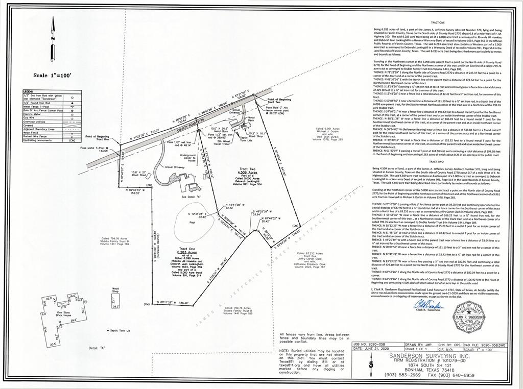 County Road 2770 - Land