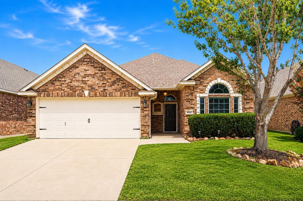 Beautifully maintained and move-in ready... Quality finishes and light-filled single-story home combines comfort, style, and a Great Mid-Cities location in the most desirable neighborhoods the Lakes of River Trails.... The open-concept layout is enhanced by high ceilings, elegant architectural details, and gorgeous hardwood flooring throughout the entire home—no carpet! The chef's dream kitchen features granite countertops, High-end stainless-steel appliances, lot of cabinet space, and overlooks the first dining area, spacious living room with a cozy fireplace, and a flexible second dining area that also makes a perfect home office. Designed for both everyday living and entertaining, the open floor plan creates a warm and inviting atmosphere for family and friends. The private primary suite offers a spa-like bath with dual vanities, a garden tub, separate shower, and a large walk-in closet. Step outside to a covered patio and private backyard, perfect for relaxing or entertaining. Located in the highly sought-after HEB ISD, with convenient access to major highways, shopping, restaurants, parks, and DFW-Airport. Welcome Home!