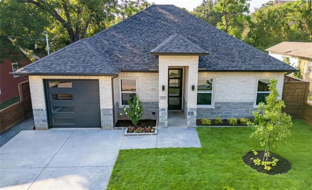 Welcome home to this beautifully designed 3-bedroom, 2-bath home built in 2024. The open concept layout seamlessly connects the kitchen, dining, and living areas, creating a comfortable space for everyday living and entertaining. The kitchen features granite countertops, a large island with seating, and plenty of workspace for meal prep and gathering with family and friends. The separate office space is perfect if you work from home or need extra space. Abundant natural light fills the home, highlighting the luxury vinyl plank flooring that flows throughout the main living areas. The private backyard offers space to relax, play, or enjoy outdoor dining. With modern finishes, a functional floor plan, and move-in ready convenience, this home is ready for its next owner. **Showings to start Monday June 22nd**