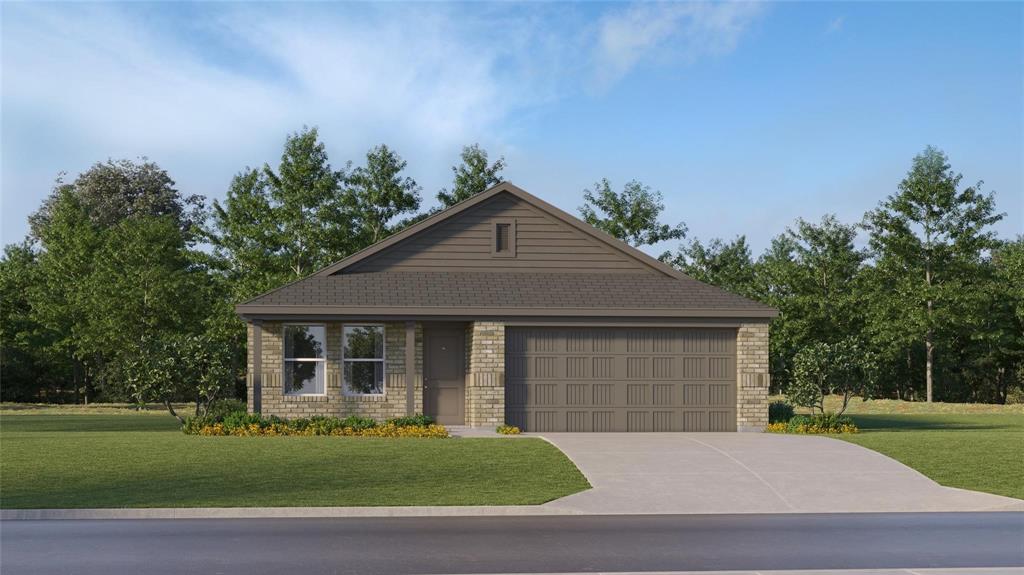 LENNAR -Oxford floorplan - This single-level home showcases a spacious open floorplan shared between the kitchen, dining area and family room for easy entertaining. An owner’s suite enjoys a private location in a rear corner of the home, complemented by an en-suite bathroom and walk-in closet. There are three secondary bedrooms at the front of the home, which are comfortable spaces for household members and overnight guests.

Prices, dimensions and features may vary and are subject to change. Photos are for illustrative purposes only.