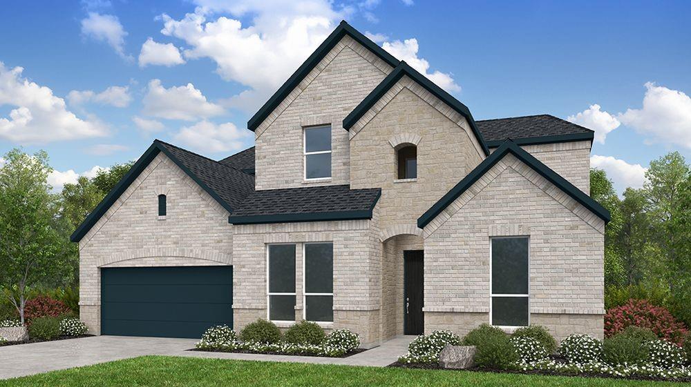 What's Special: 1st Floor Media Room - New Floor Plan - Larger Lot. New Construction - October Completion! Built by Taylor Morrison, America's Most Trusted Home Builder. Welcome to the Topaz at 6804 Fort Parker Way in Highland Lakes! This impressive home combines spacious living with thoughtful design, featuring a dramatic two-story great room with a fireplace that creates a warm and inviting gathering space. The gourmet kitchen and dining area flow seamlessly together, while the covered patio offers a comfortable outdoor retreat. The extended primary suite is tucked away on the main level for added privacy, alongside a secondary bedroom with a nearby full bath, plus a dedicated study and media room. Upstairs, two additional bedrooms, each with convenient access to a full bath, surround a spacious game room that provides the perfect place to relax or entertain. Your new McKinney, TX home offers the best of both worlds: peaceful outdoor living and modern comfort. Amenities are open—enjoy the pool, fitness center, and miles of scenic trails. With no MUD or PID taxes and zoning for top-rated Prosper ISD, this community gives students room to thrive and families even more reasons to make the move. Additional Highlights Include: extended covered patio, tall ceilings, drop-in tub at primary bath, and bench at owner's entry. Photos are for representative purposes only. MLS#21323898