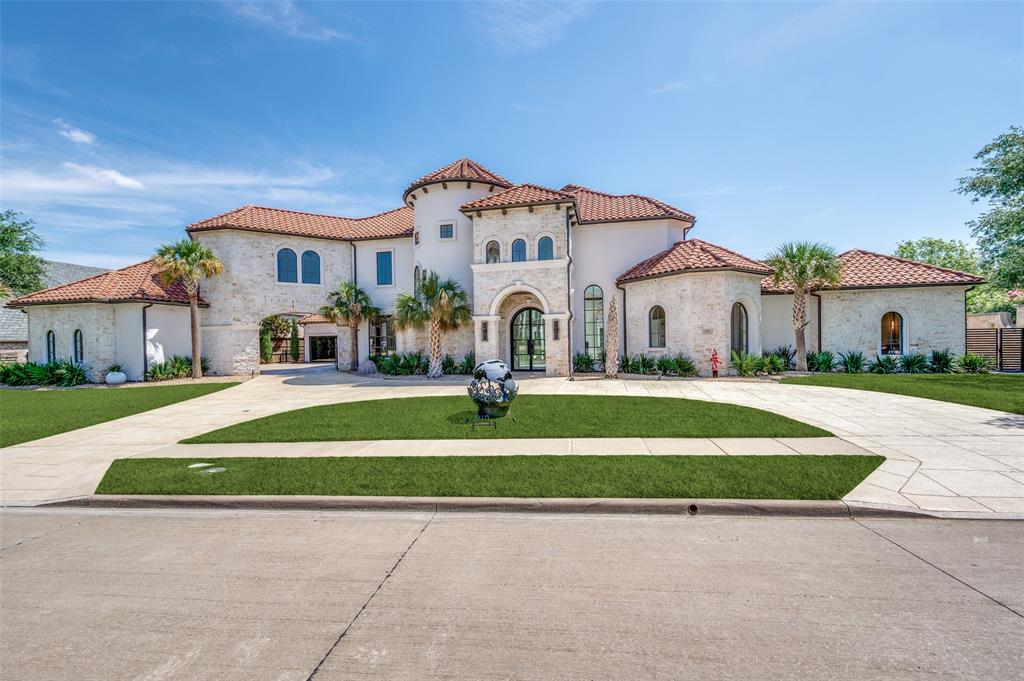 Nestled within the prestigious guard-gated community of Starwood, 4910 Monterey is an exceptional custom-built residence that seamlessly blends timeless elegance with modern sophistication. Situated on one of the most coveted streets in Frisco, this expansive two-story estate offers an unparalleled lifestyle with luxury finishes, thoughtful design, and a serene private setting.
Step through the grand entryway into an open-concept living space adorned with soaring ceilings, modern tile floors, and expansive windows that bathe the home in natural light. The chef’s kitchen is a culinary dream, featuring commercial-grade appliances, a gas cooktop, dual dishwashers, a warming drawer, double ovens, and a spacious  pantry that’s perfect for hosting gatherings or preparing intimate dinners.
The primary suite is a true retreat, complete with a spa-like bathroom, custom walk-in closets, and French doors that open to a tranquil patio surrounded by mature landscaping and water features. Each secondary bedroom includes its own en suite bath, ensuring comfort and privacy for family and guests. A dedicated office provides the perfect work-from-home setup, while the media and game rooms offer versatile spaces for movie nights, kids’ activities, or entertaining friends and extended family. With an intuitive layout and generous square footage, the home adapts effortlessly to the rhythms of family life.
Outdoors, enjoy a resort-style pool and spa, an outdoor living space, ideal for weekend gatherings or backyard play. A wine room and bar elevate the entertaining experience for adults, while the expansive yard and nearby Starwood amenities—including parks, trails, and sports courts—offer something for every member of the family. This rare opportunity combines sophistication, location, and lifestyle—all minutes from top-rated Frisco ISD schools, The Star, Legacy West, and world-class dining, shopping, and recreation.
