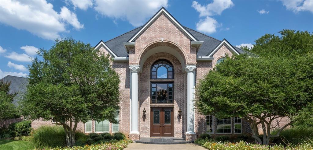 MULTI-GENERATIONAL DREAM HOME! Need space for extended family, guests, hobbies, or working from home? This exceptional custom home offers it all! Situated on a private, gated 0.92acre lot, this meticulously maintained property showcases quality craftsmanship and thoughtful enhancements by the original builder and designer. Major updates include:DaVinci slate roof, new gutters, new insulated garage doors, whole-house Generac generator with transferable 10-year warranty. A thoughtfully designed 2015 expansion adds a spacious second family room, dedicated office, exercise room, and full bath, providing exceptional flexibility for multi-generational living. Additional highlights include full spray-foam insulation, meticulously maintained mechanical systems, carpeted and “finished out” bonus room ideal for a fitness studio, media room, hobby space, or future guest quarters.
A dramatic 23ft marble entry leads to a formal dining room framed by stately columns flowing seamlessly into expansive family room. The chef’s kitchen, enhancing everyday living and entertaining, features a spacious Butler’s pantry, Sub-Zero and Wolf appliances with custom cherry panels, a Kohler sink, and ASKO dishwasher. The primary suite features a unique rear-projection television system that preserves clean sightlines and minimizes clutter.
Extensive updates include renovated baths soft-close cabinetry, granite countertops, updated fixtures and hardware, framed vanity mirrors, fresh interior exterior paint, remote-controlled exterior lighting, energy-efficient LED recessed lighting, and new carpet throughout upstairs living areas.
Outside, enjoy beautifully manicured grounds, a circular drive, secondary driveway, and oversized three-car garage. This turnkey property offers an exceptional combination of luxury, flexibility, energy efficiency, and enduring quality.
Rarely does a home offer this level of privacy, space, craftsmanship, and confidence-inspiring care.