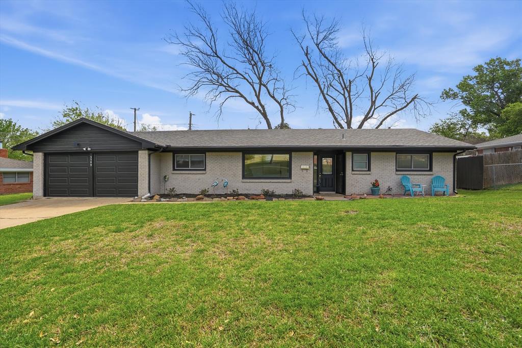 Welcome to this charming 3 bed 2 bath home with a gorgeous park view in well established Wedgwood! Step inside to a thoughtful and spacious designed layout featuring 2 large living areas and plenty of natural light. The kitchen provides ample cabinet and counter space. You will love entertaining in the screened in enclosed back patio. Mostly turf in back yard, little maintenance!! There is a large air conditioned shed with electricity as well. This home offers easy access to I-20, shopping, schools, and dining. Washer, Dryer, and Fridge included in accepted offer!