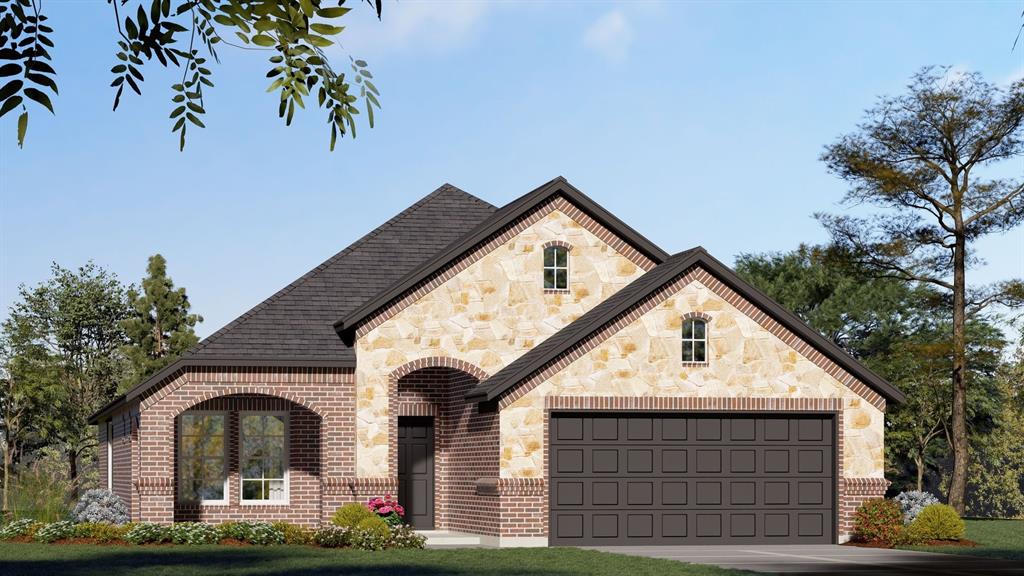 MLS# 21199859 - Built by Risewell Homes - Ready Now! ~ This thoughtfully designed single-story home in Cleburne flows seamlessly from the open-concept kitchen, family room, and breakfast nook, creating a bright, inviting central living space perfect for entertaining and everyday life. The private primary suite is conveniently connected to the main living area, featuring a spacious bedroom, a spa-inspired ensuite bath, and a generous walk-in closet for comfort and retreat. From there, the layout transitions naturally into the secondary wing, where two additional bedrooms and a full bathroom provide ideal separation for family or guests. A dedicated study, utility room, two-car garage, and welcoming front porch complete the design, blending smart functionality with warm, livable style in a layout that feels both open and private.